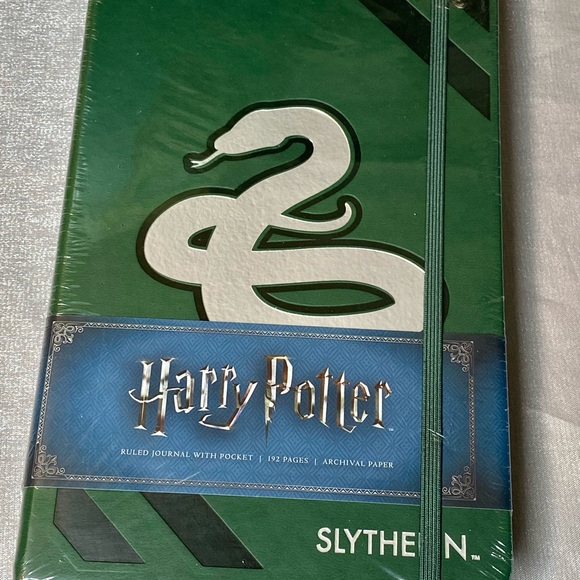 Harry Potter Slytherin blank journal. New in shrinkwrap!